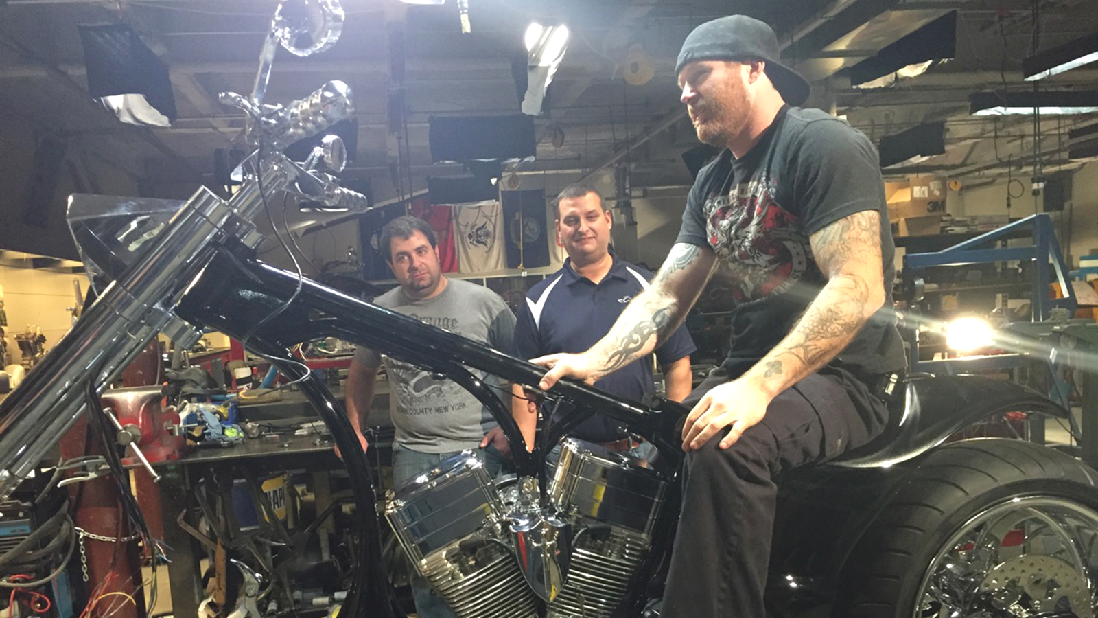 American chopper shaq online bike