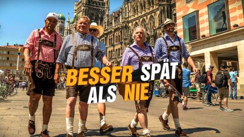 Besser spät als nie