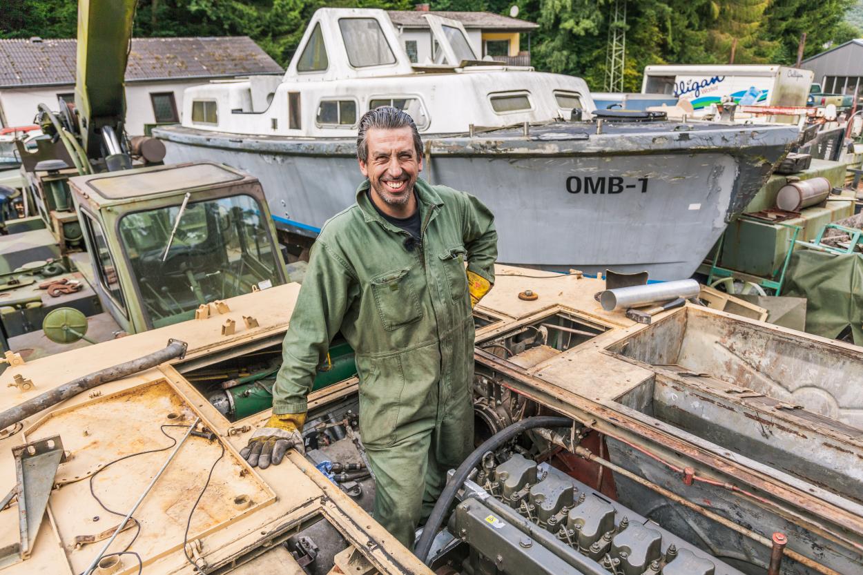 Steel Buddies: Michael Manousakis - der Master of Desaster