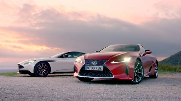 Head To Head: 2018 Aston Martin DB11 V8 Vs. 2018 Lexus LC 500 ...