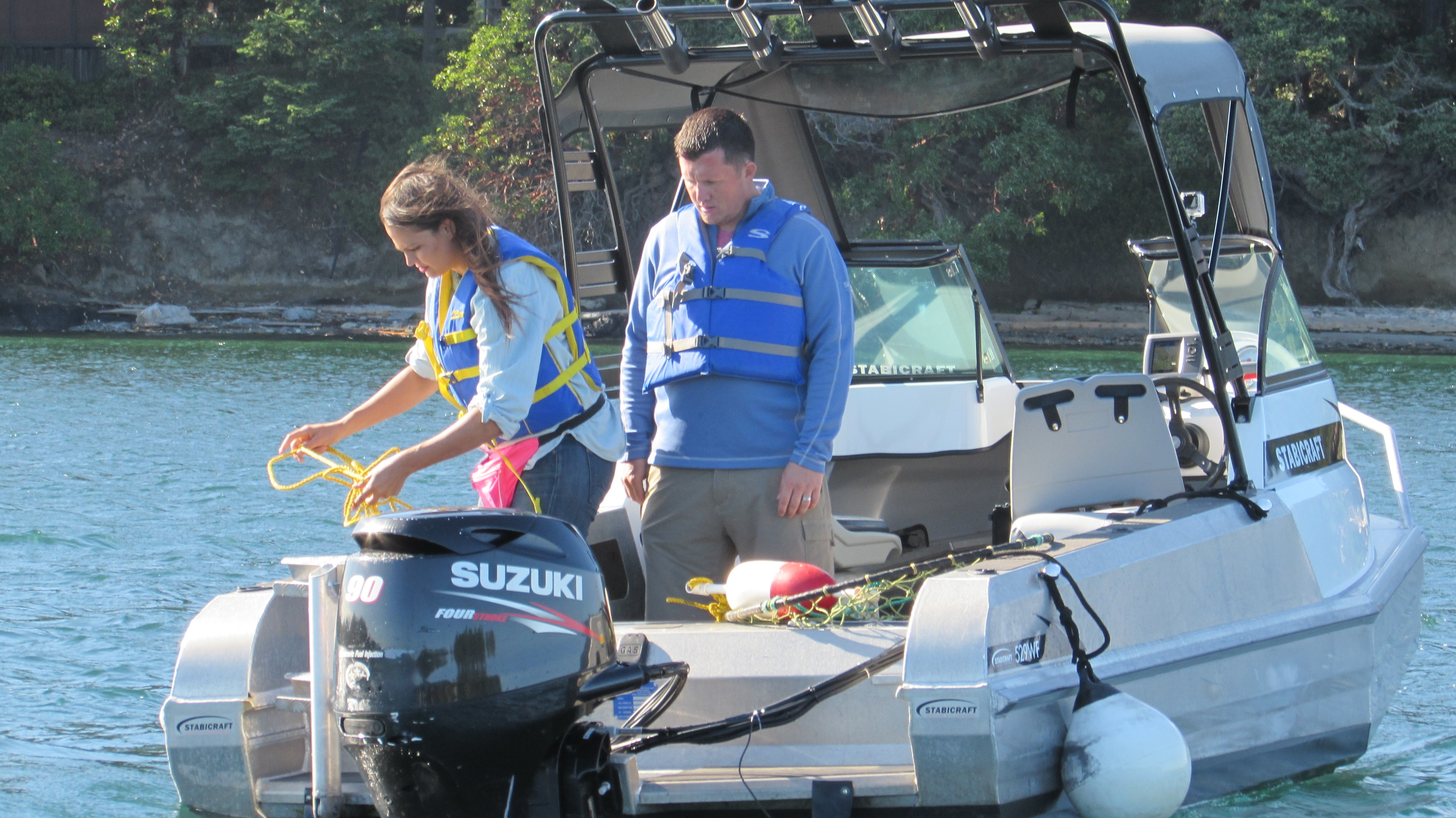 Water Woos Newlyweds Home