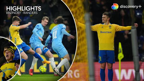 Highlights: Brøndby IF – Randers FC | 3F Superliga | | Videos | discovery+