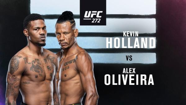 UFC 272 | Kevin Holland - Alex Oliveira | Dplus_sport | Videos | discovery+ - Kevin Holland Def. Alex Oliveira At Ufc 272 Best Photos