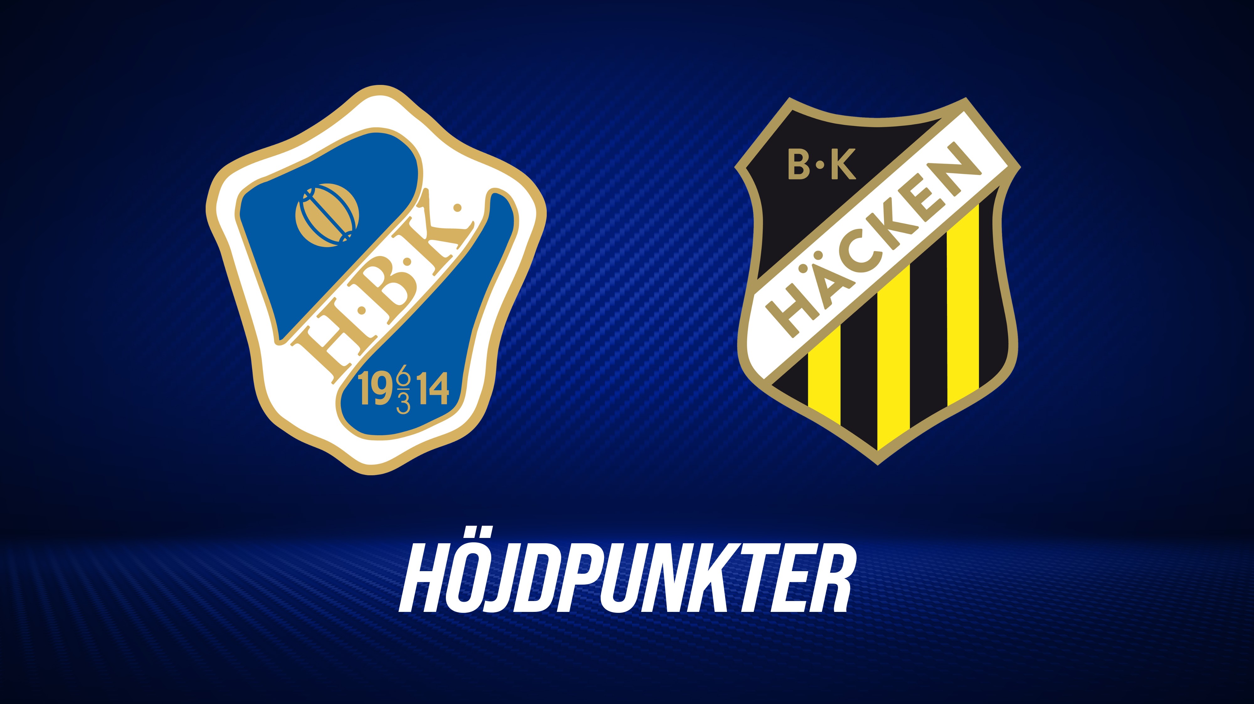 Höjdpunkter: Halmstads BK - BK Häcken