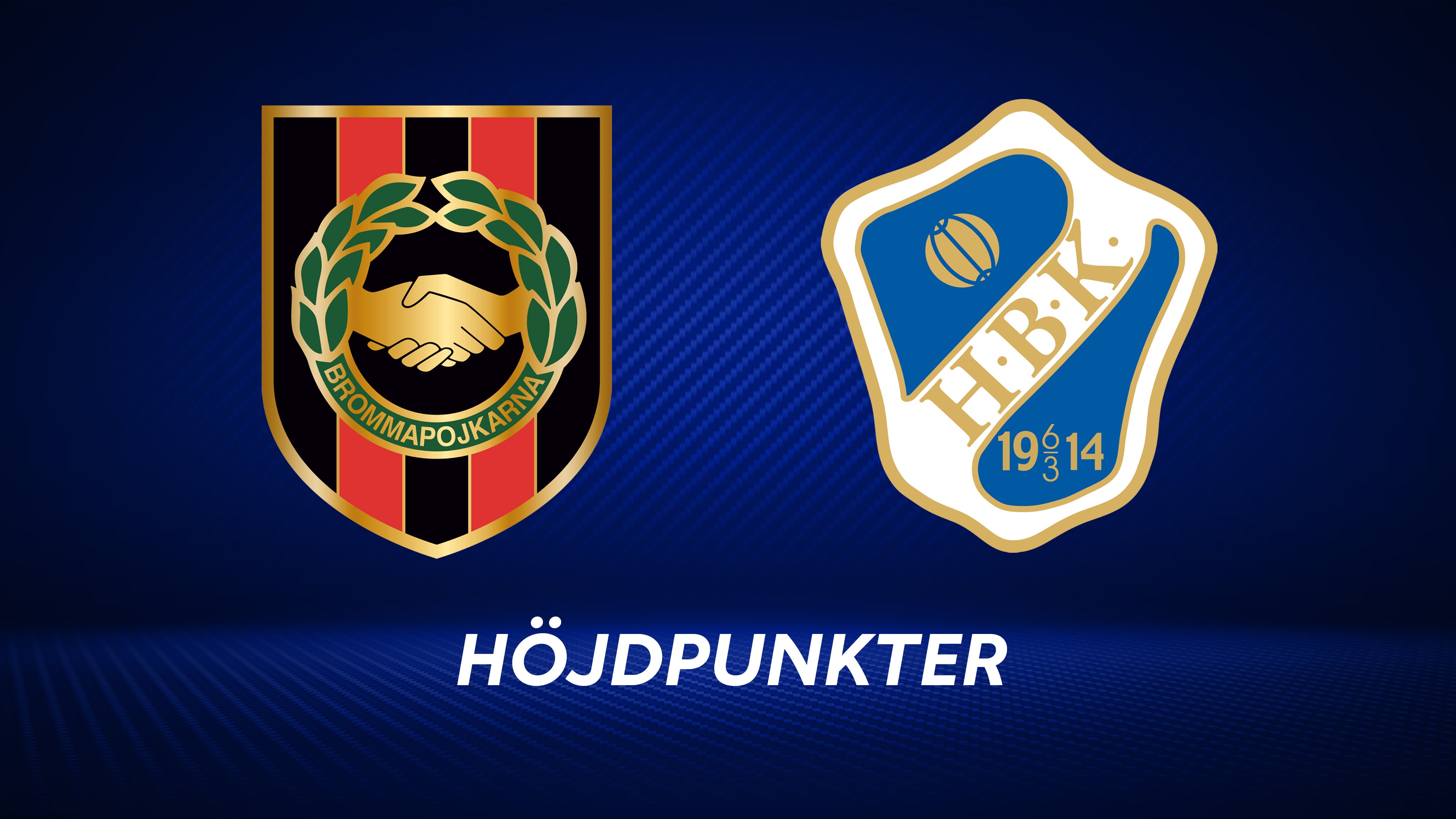 Höjdpunkter: IF Brommapojkarna - Halmstads BK