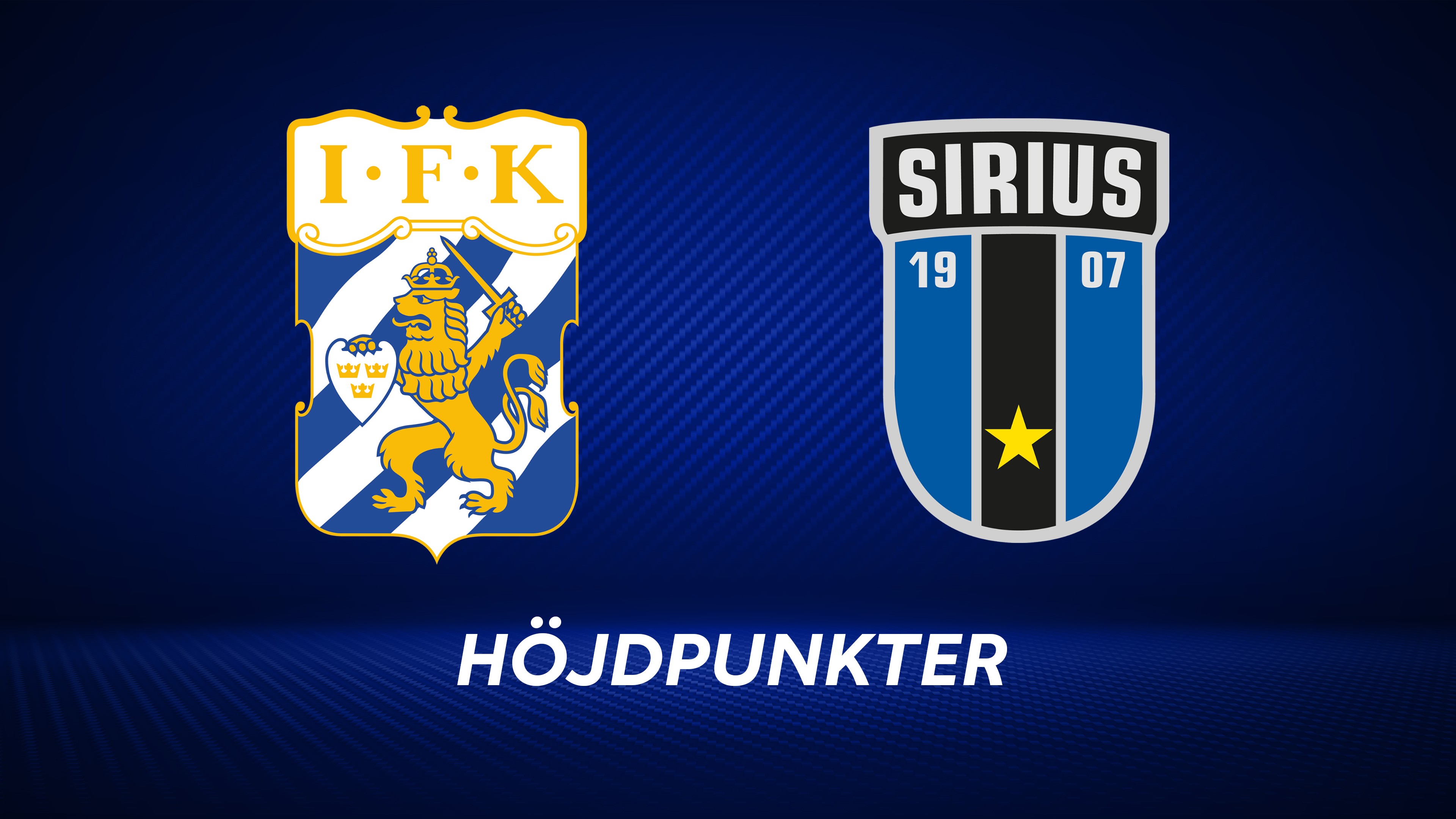 Höjdpunkter: IFK Göteborg - IK Sirius