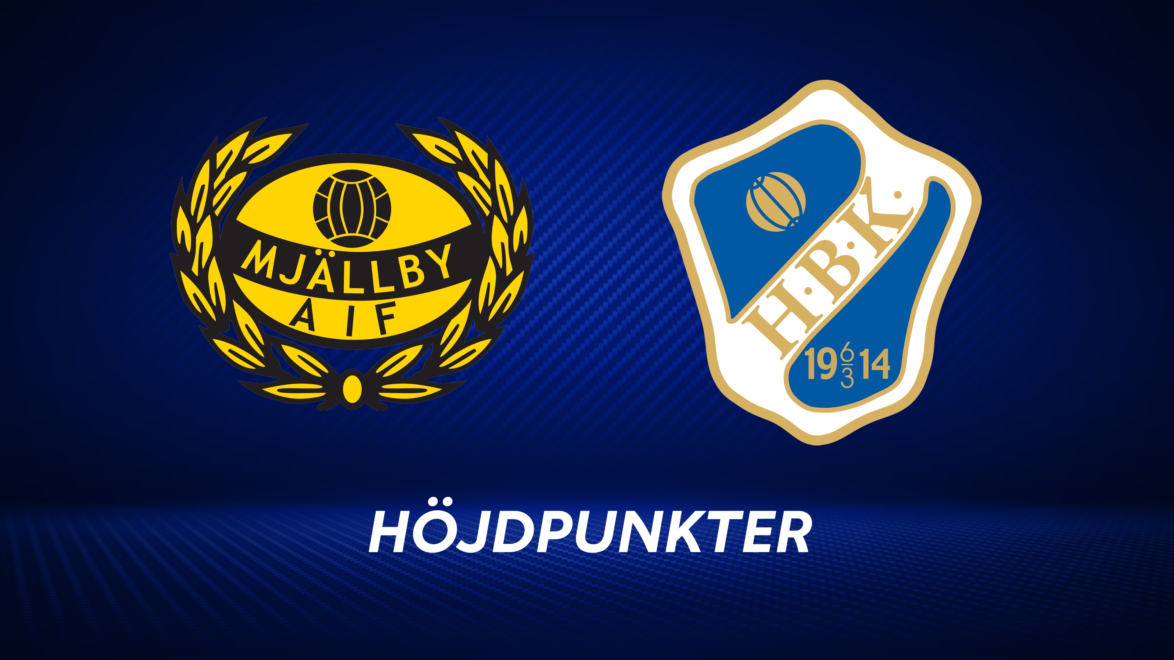 Höjdpunkter: Mjällby AIF - Halmstads BK