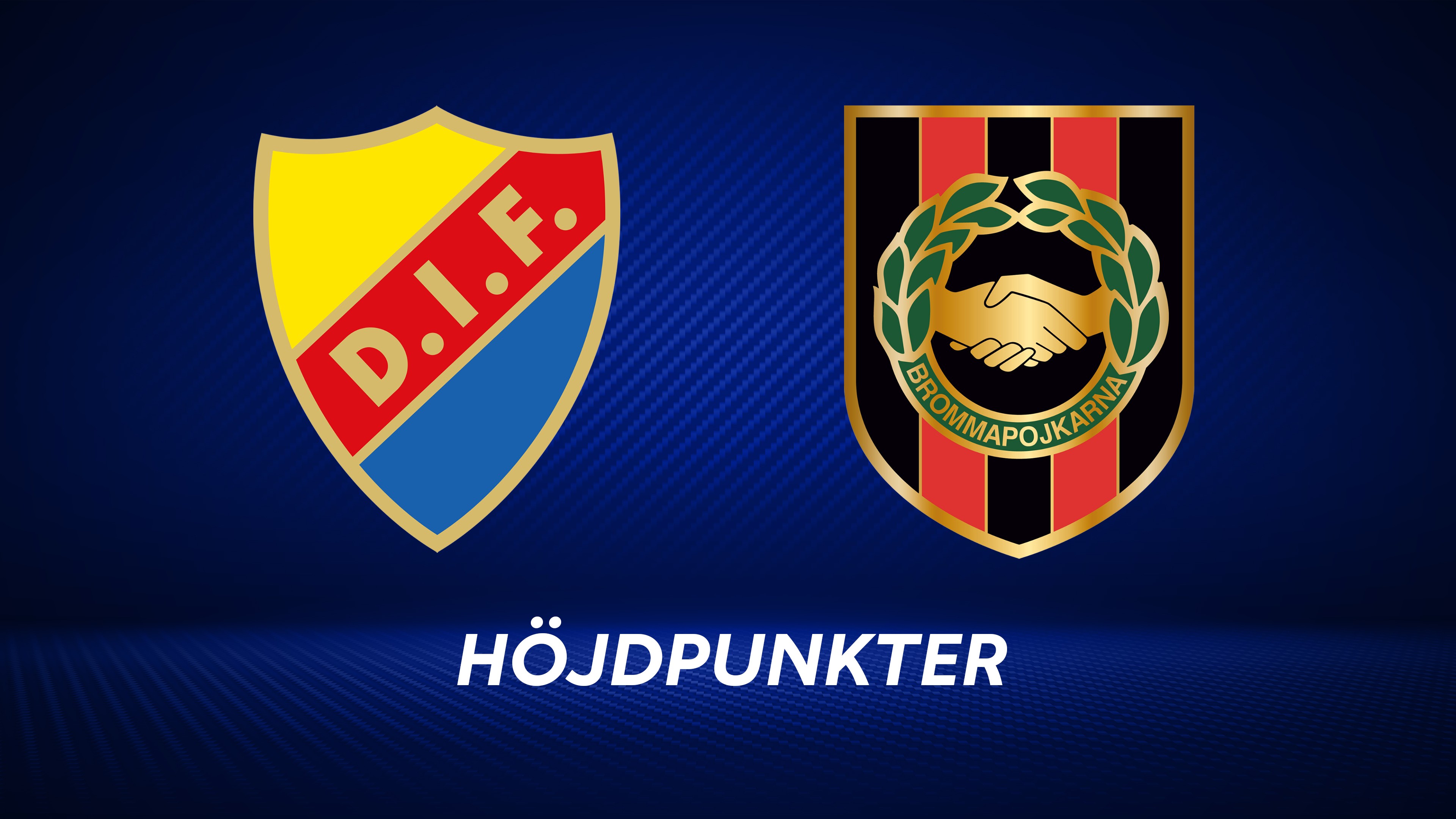 Höjdpunkter: Djurgårdens IF - IF Brommapojkarna