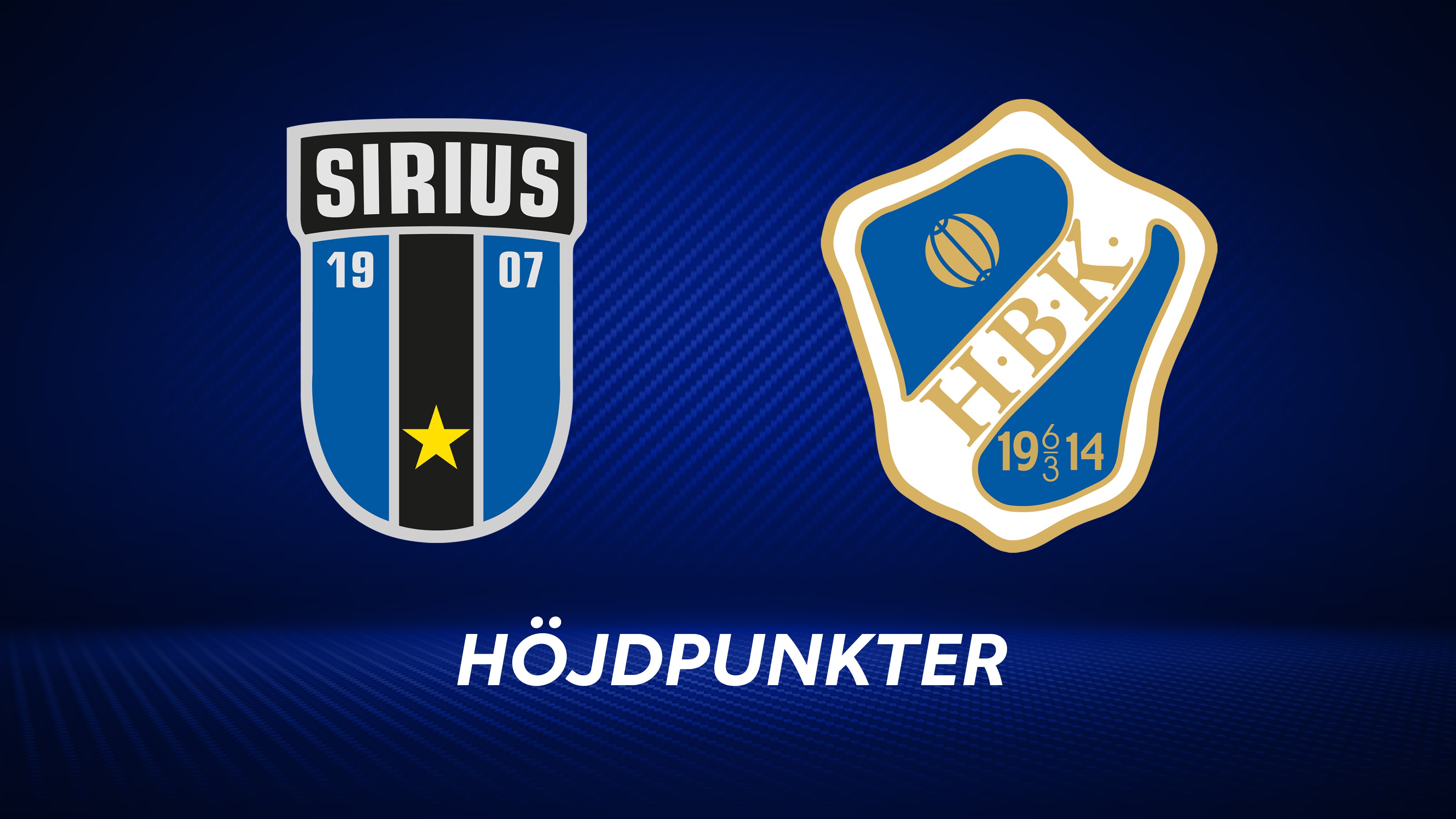 Höjdpunkter: IK Sirius - Halmstads BK
