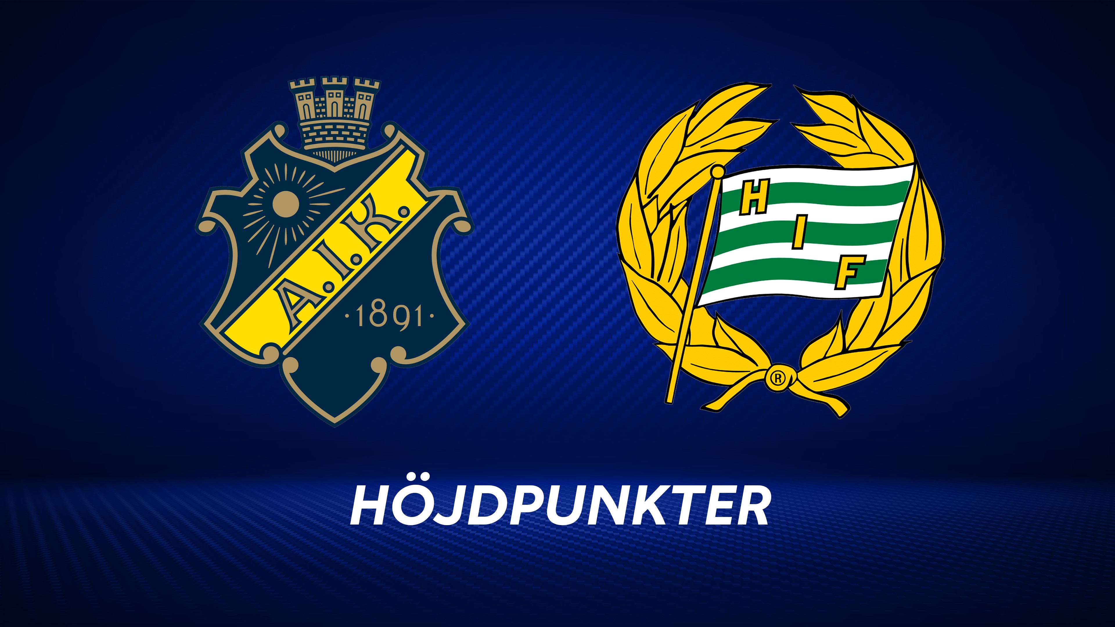 Höjdpunkter: AIK - Hammarby IF