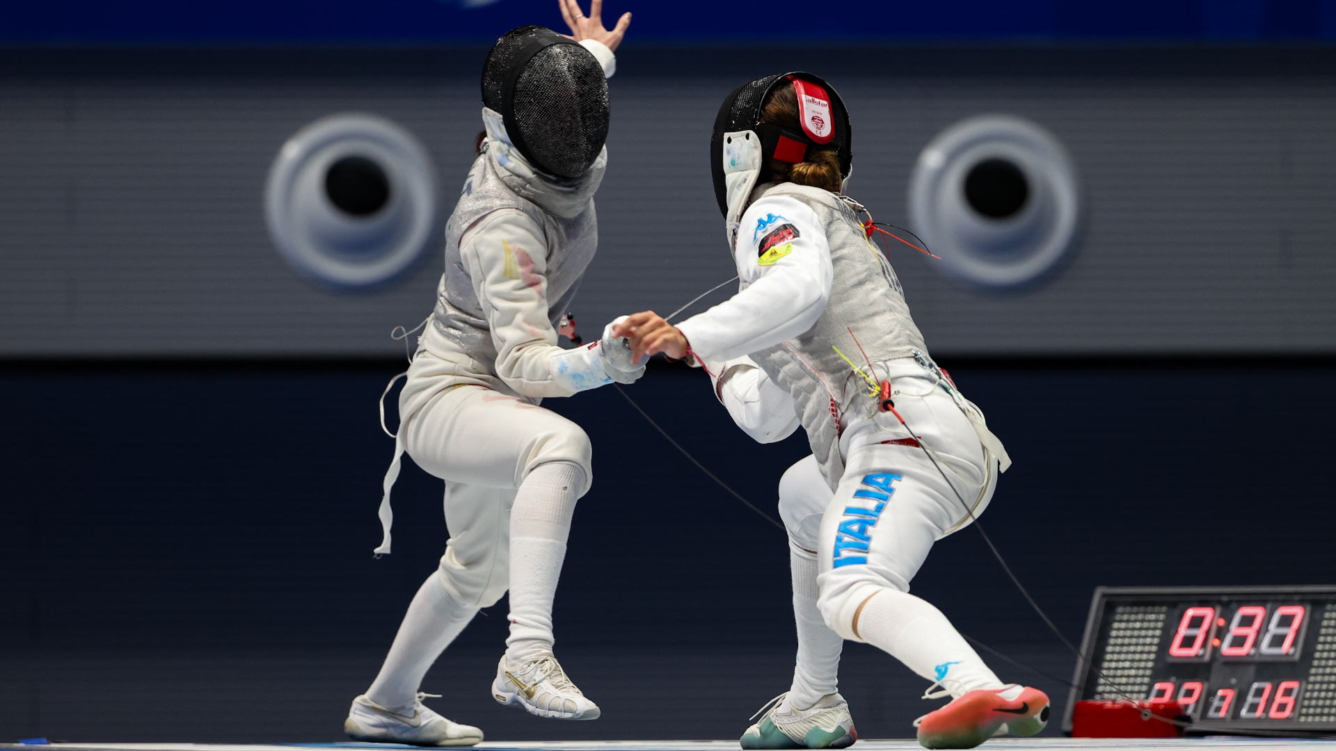 14 55 The FISU Games Fäktning fäktning