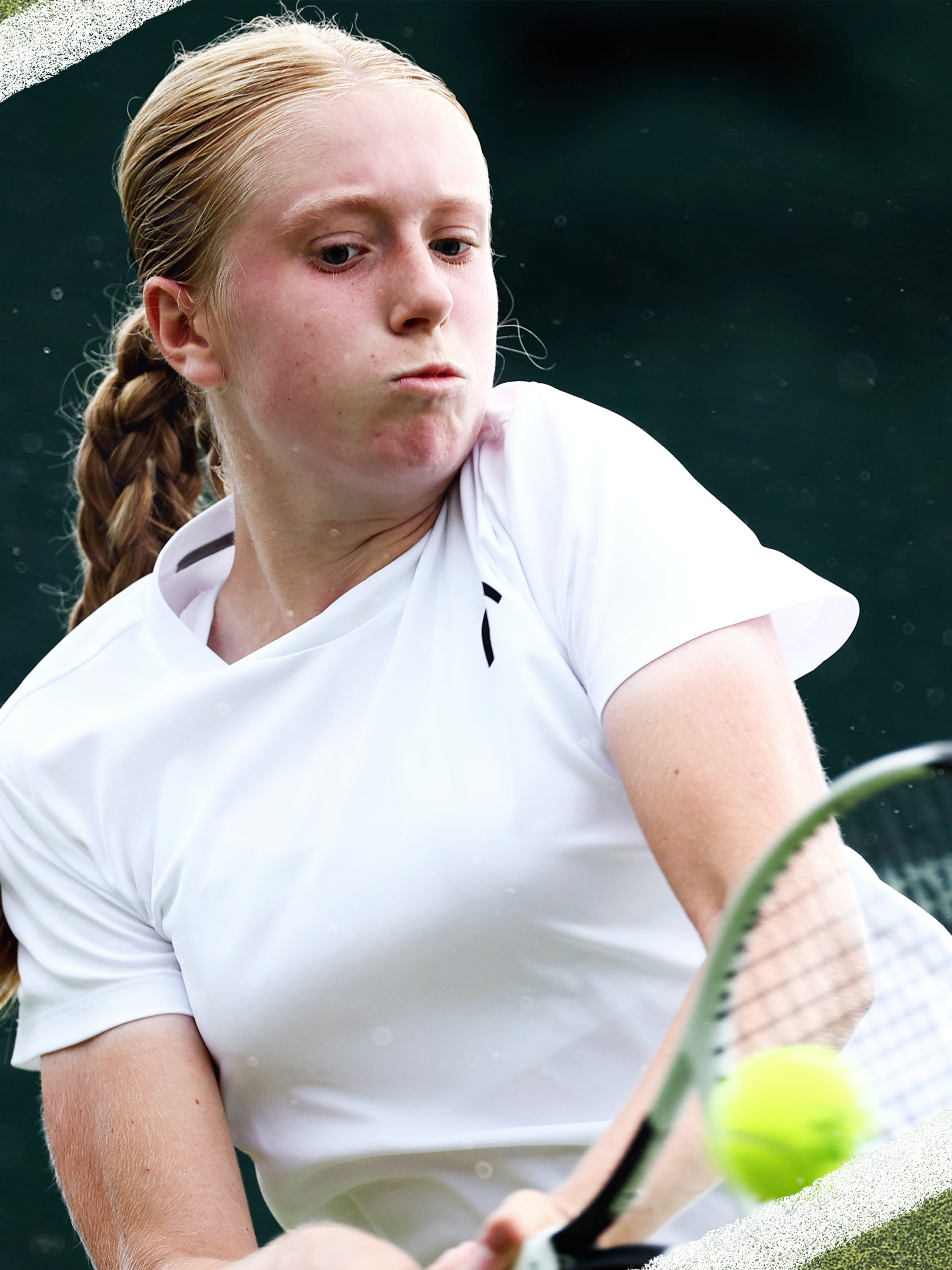 15 46 Daniella Britton Tahlia Kokkinis tennis