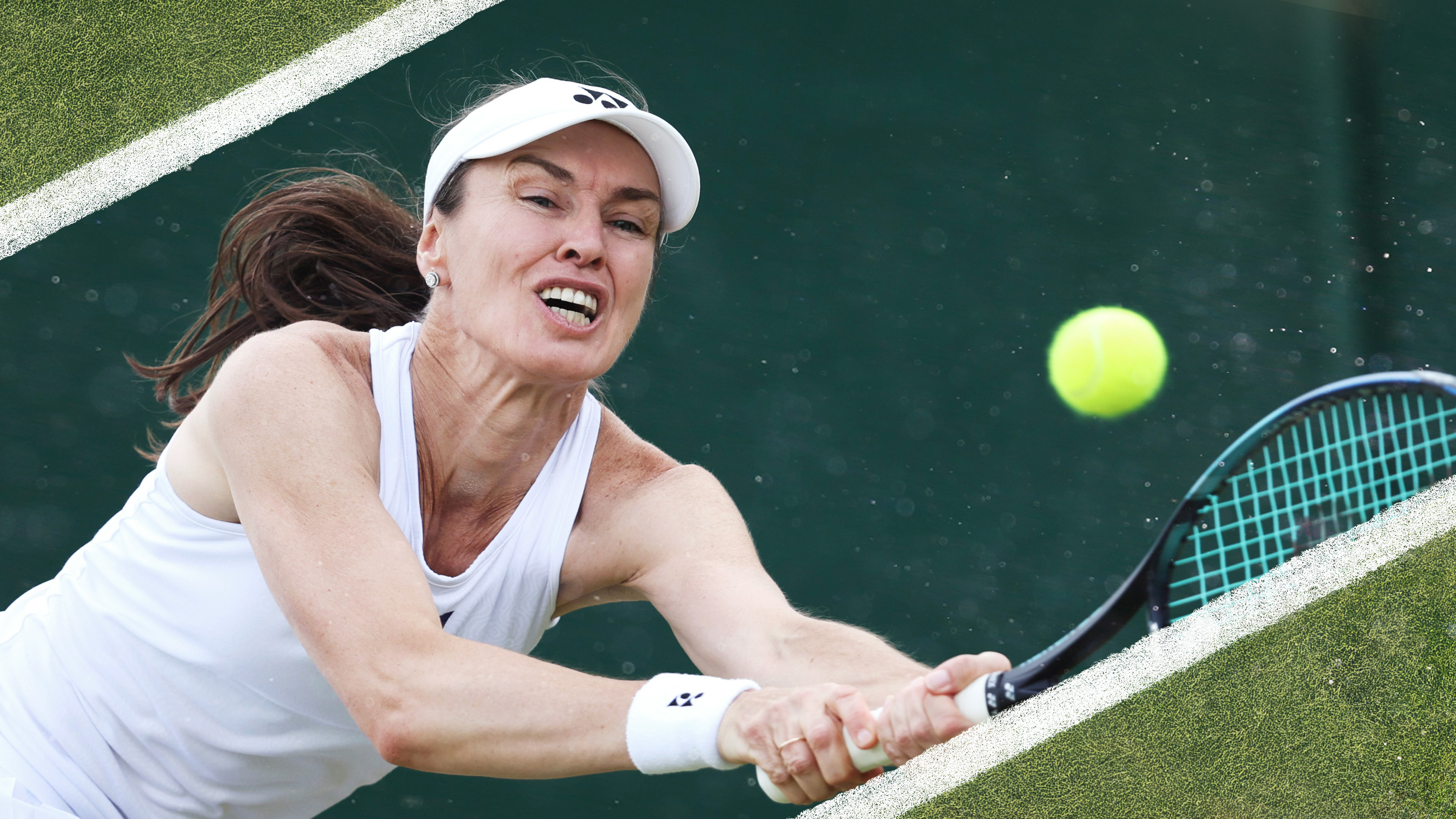 14 11 C Black M Hingis A Radwanska M Rybarikova tennis