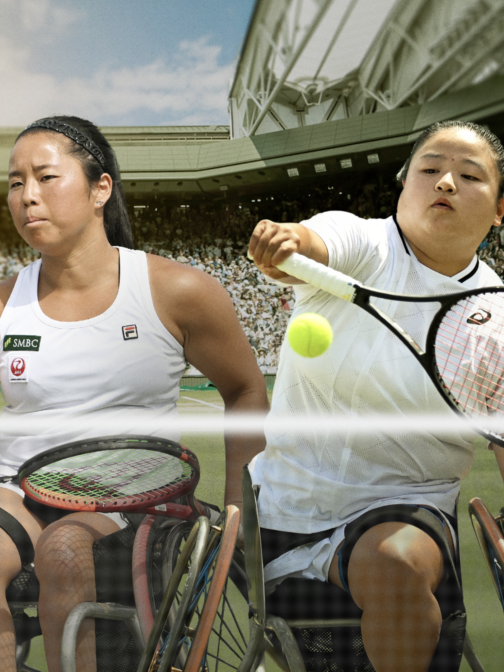 11 55 Yui Kamiji Ziying Wang tennis