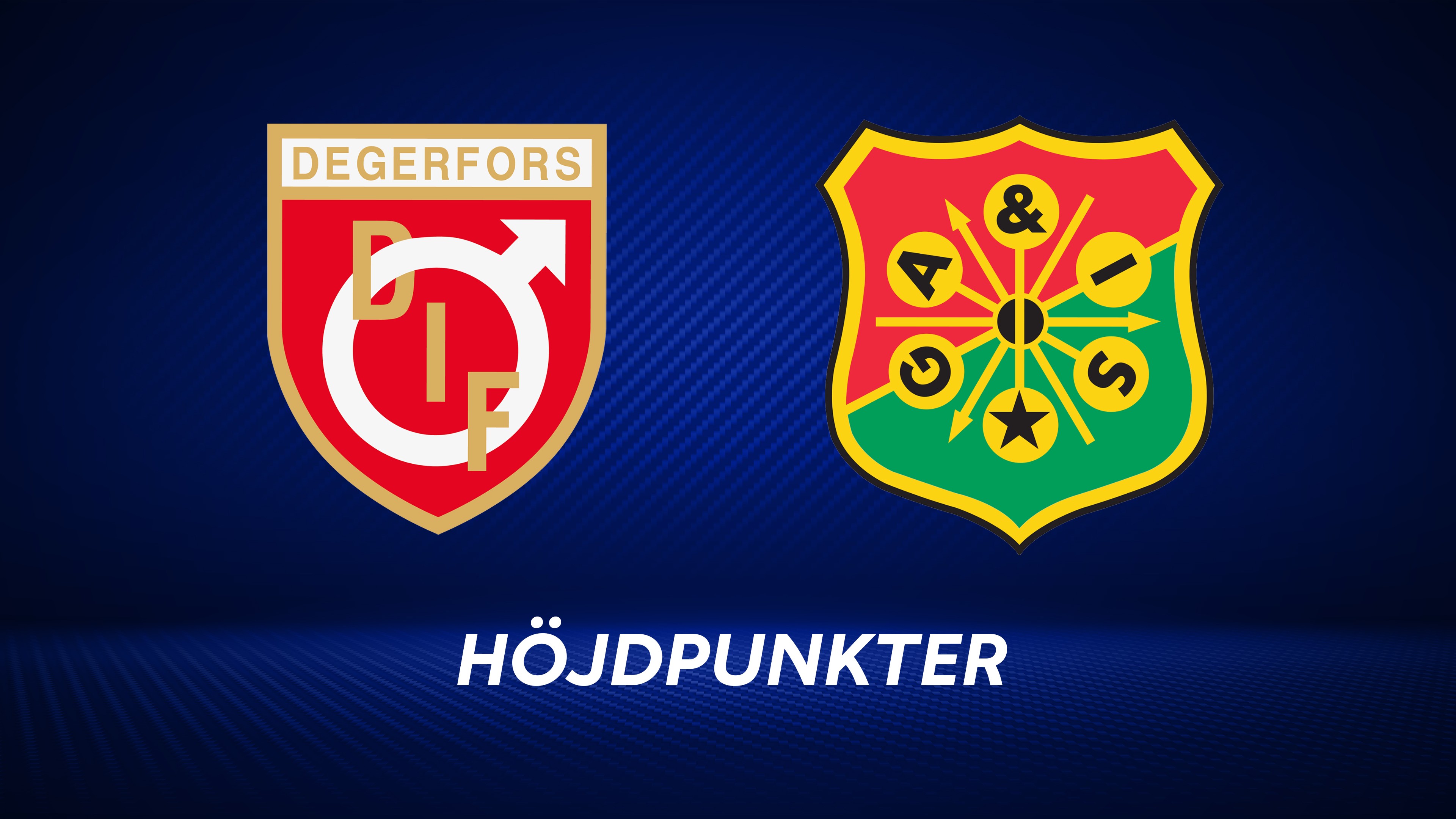 Höjdpunkter: Degerfors IF - GAIS