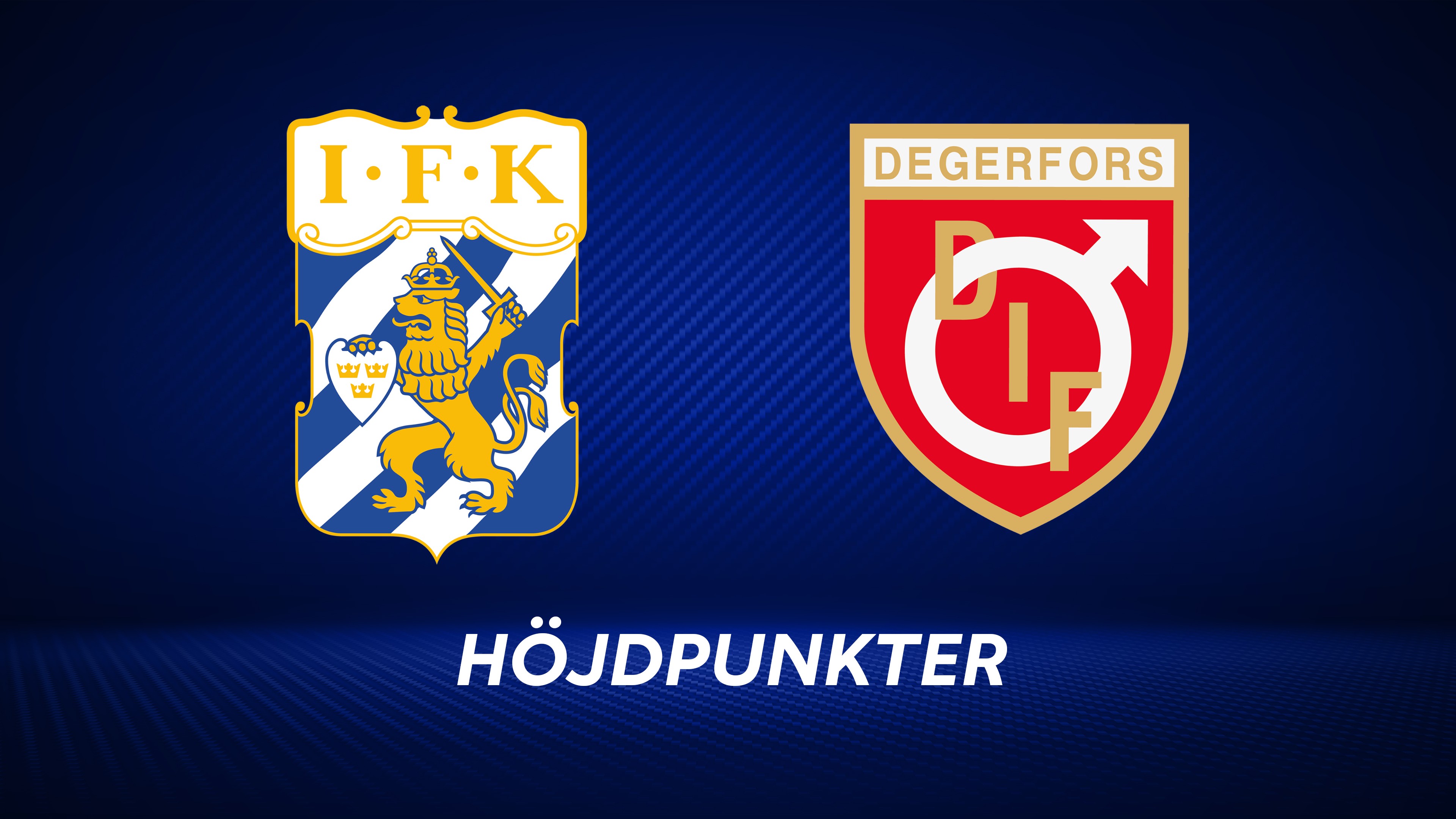Höjdpunkter: IFK Göteborg - Degerfors IF