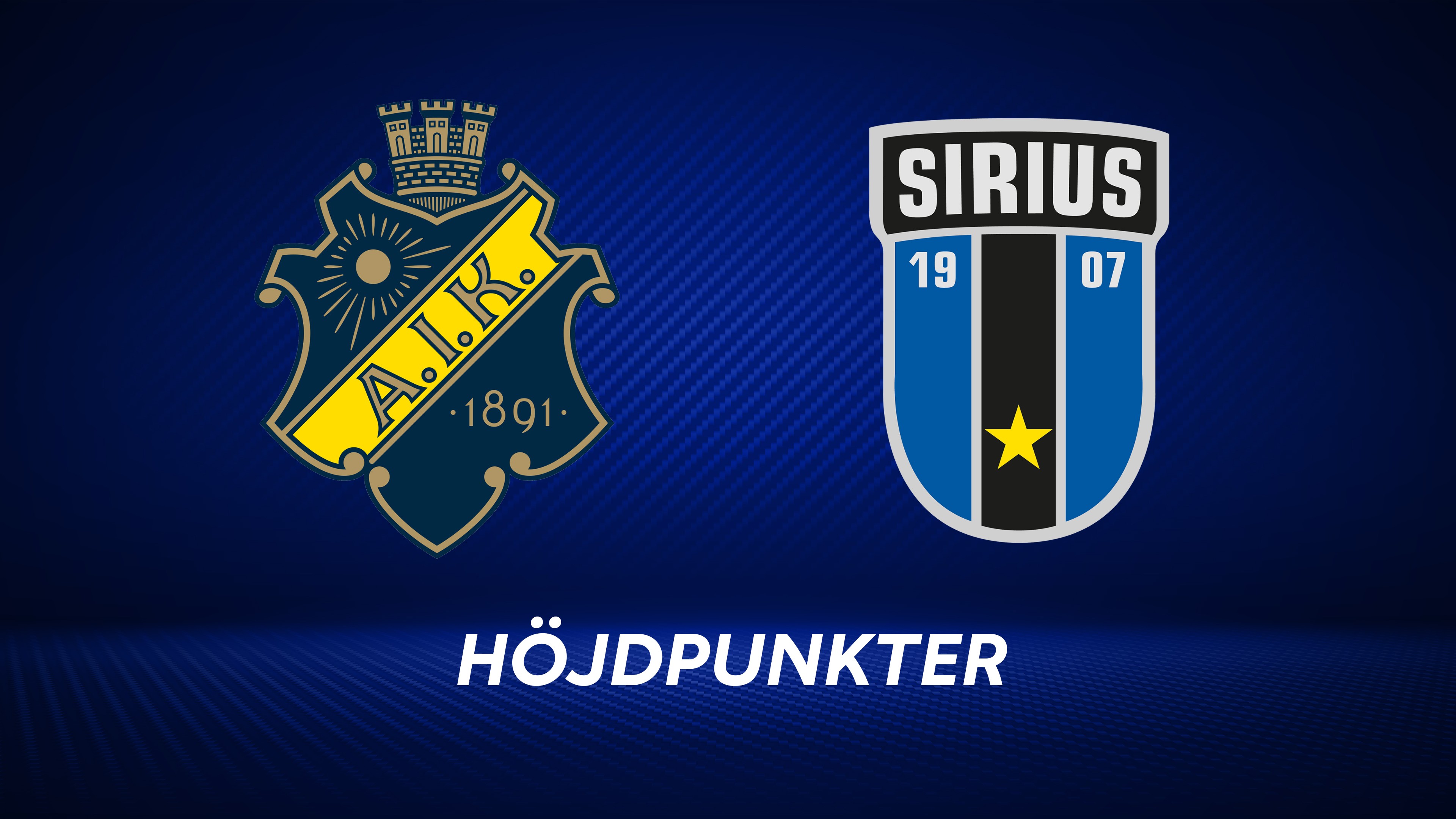 Höjdpunkter: AIK - IK Sirius